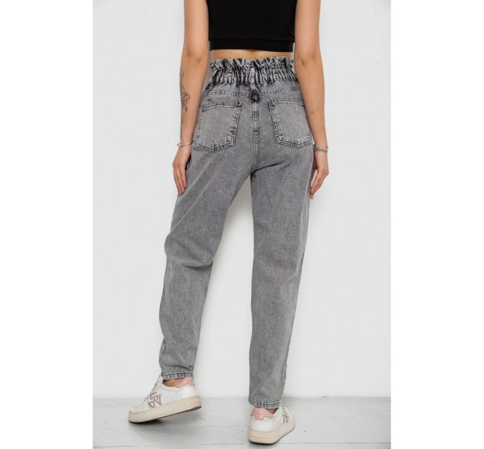 Джинси жіночі Mom-fit, колір сірий, 244R1573S20-LZ