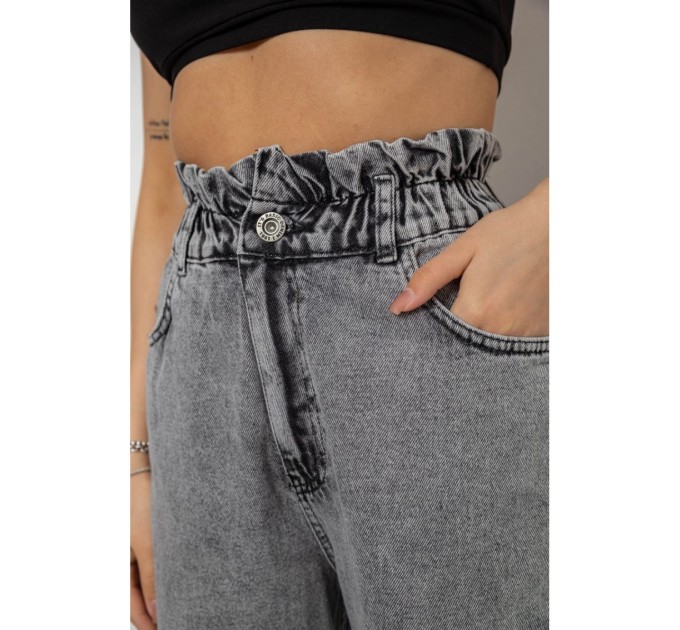 Джинси жіночі Mom-fit, колір сірий, 244R1573S20-LZ