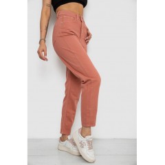 Джинсы женские Mom's, цвет пудровый, 182R1646