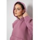 Спортивный женский костюм на флисе, цвет пудровый, 177R055