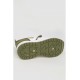 Кроссовки женские экокожа, цвет хаки, 243R186-126