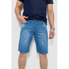 Шорти чоловічі джинсові, колір блакитний, 244RB001