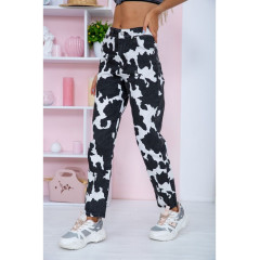 Джинсы женские, цвет черно-белый, 164R998