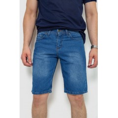 Шорти чоловічі джинсові, колір синій, 244RB002
