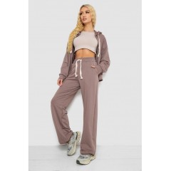 Спортивний костюм жіночий  -уцінка, колір мокко, 241R2001-10-U