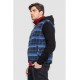 Жилетка мужская демисезонная двухсторонняя, цвет бордовый, 244R99008 оптом.