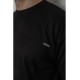 Футболка мужская однотонная, цвет черный, 244R3130