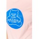 Женская футболка с принтом -уценка, цвет розовый, 221R3009-U-26