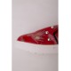 Слипоны детские разноцветные -уценка, цвет красный, 243R507-11-U