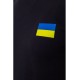 Футболка чоловіча патріотична, колір чорний, 226R040