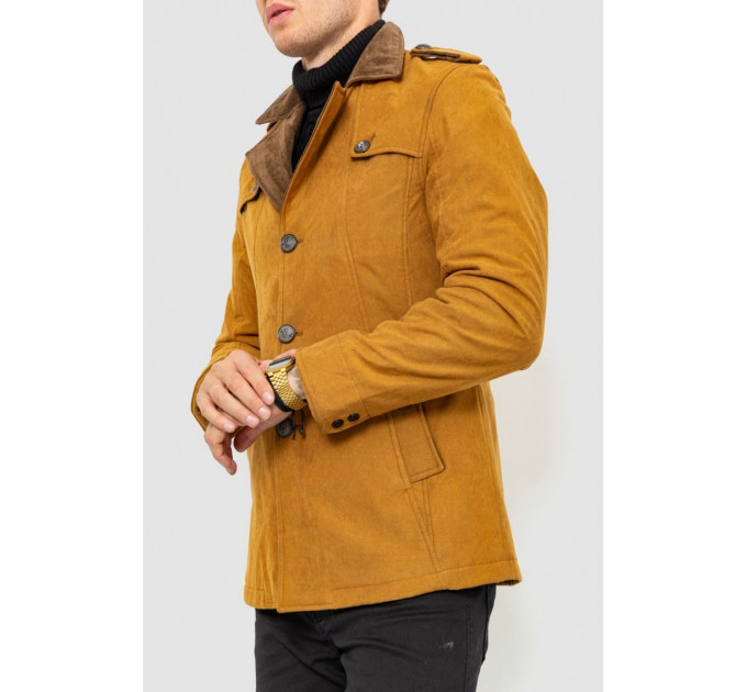 Мужской пиджак, цвет горчичный, 182R15173