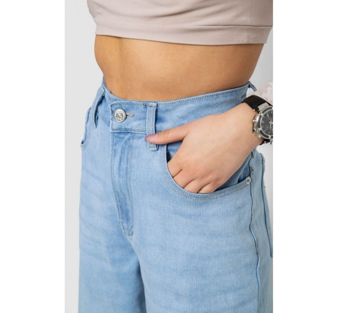 Джинсы женские MOM -уценка, цвет голубой, 255RM580-U-4