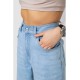 Джинсы женские MOM -уценка, цвет голубой, 255RM580-U-4