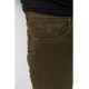 Джинсы мужские однотонные, цвет хаки, 247R6302.