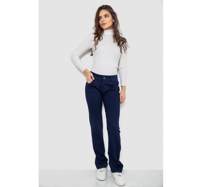 Джинси жіночі Slim Fit, колір темно-синій, 244R1052
