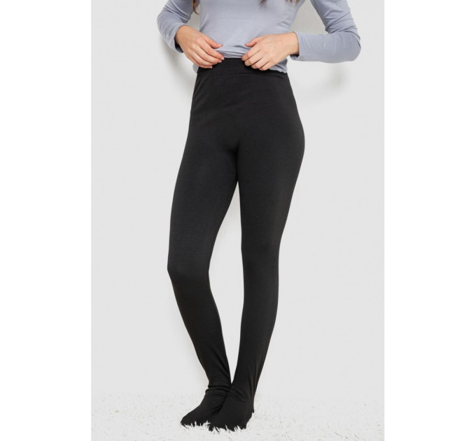 Колготы женские утепленные, цвет черный, 139R943