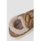 Капці чоловічі домашні із задником, колір бронзовий, 243R12922-1