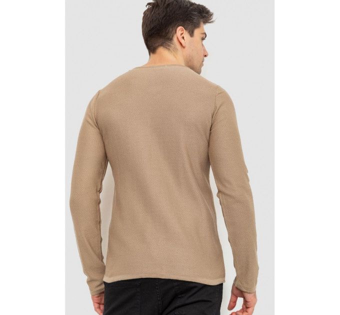 Свитер мужской, цвет бежевый, 214R3007