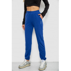 Спортивные брюки женские, цвет синий, 238R325