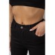 Джинсы женские Skinny стрейч, цвет черный, 182R9676