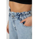 Джинсы женские Mom-fit, цвет голубой, 244R1601S20