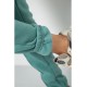 Спортивные брюки женские на флисе, оливковый цвет, 247R7555
