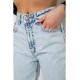 Джинсы женские MOM, цвет черный, 244R1382