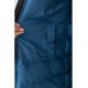 Куртка женская двухсторонняя, цвет сине-черный, 129R818-555 оптом