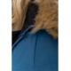 Куртка женская двухсторонняя, цвет сине-черный, 129R818-555 оптом
