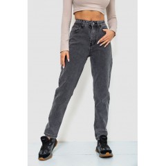 Джинсы женские MOM, цвет серый, 244R8570