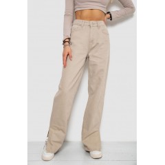 Джинсы женские, цвет бежевый, 250R1109