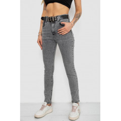 Джинсы женские Skinny Американки, цвет серый, 244R00970