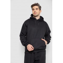 Спорт костюм чоловічий на флісі, колір чорний, 244R9146