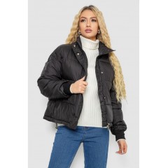 Куртка жіноча демісезонна, колір чорний, 244R1508
