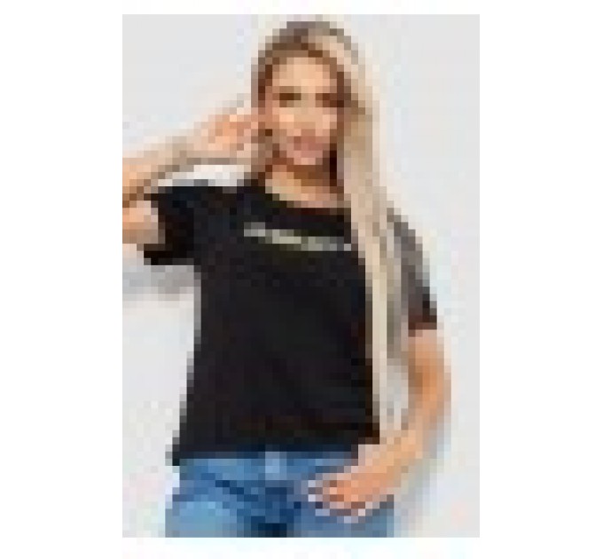 Женская футболка с принтом, цвет белый, 221R3008-1