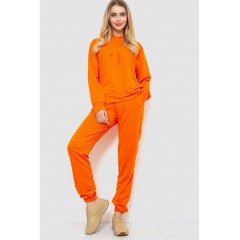 Спорт костюм жіночий двонитка, колір коричневий, 244R009