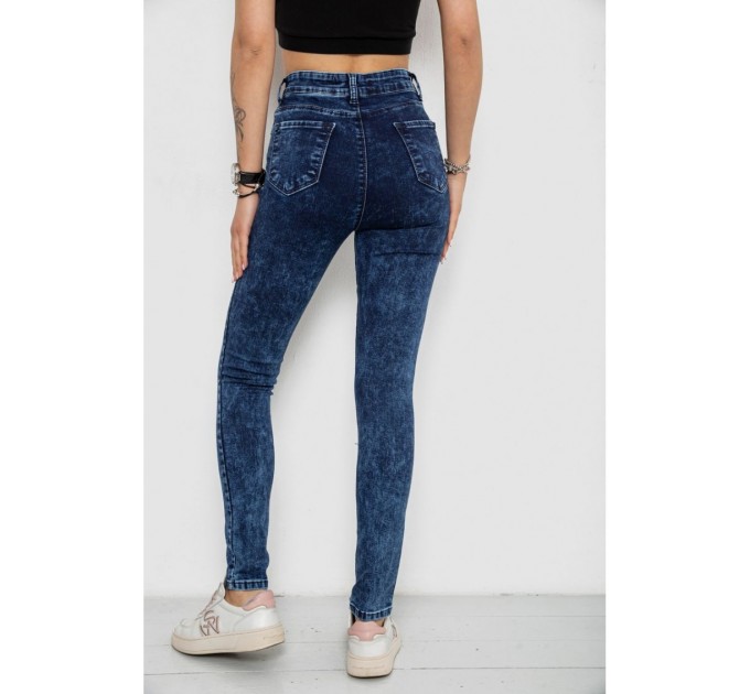 Джинсы женские Skinny, цвет синий, 182R3428
