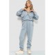 Спорт костюм женский на флисе, цвет бежевый, 102R401
