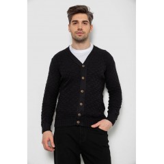 Кофта чоловіча на ґудзиках, колір темно-синій, 238R7783