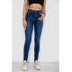 Джинси жіночі Skinny, колір синій, 182R4427