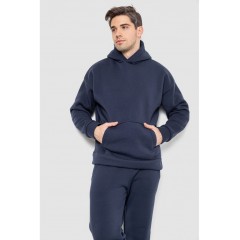 Спорт костюм чоловічий на флісі, колір темно-синій, 177R235