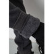 Спортивные брюки мужские на флисе, цвет темно-серый, 244R41299
