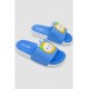 Шлепанцы детские девочек, цвет голубой, 243R9003D-15