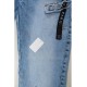 Джинсы для девочек -уценка, цвет голубой, 247R10050-U-16