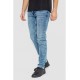 Джинсы мужские однотонные -уценка, цвет джинс, 247R6301-1-U-11