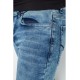 Джинсы мужские однотонные -уценка, цвет джинс, 247R6301-1-U-11