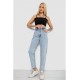 Джинси жіночі Mom-fit, колір блакитний, 244R1601S20