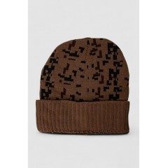 Шапка мужская камуфляж на меху, цвет хаки, 244RM49