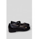 Туфли детские лаковые, цвет черный, 244R3097