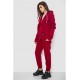 Спортивный женский костюм на флисе, цвет бордовый, 244R1555-1